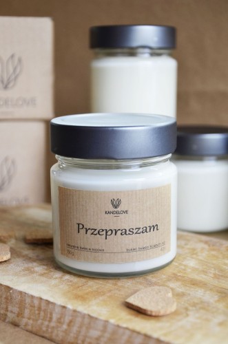 swieczka przepraszam